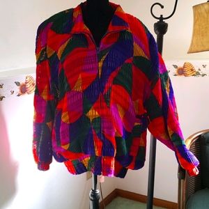 Vintage Southwest Pizzazz colorful jacket